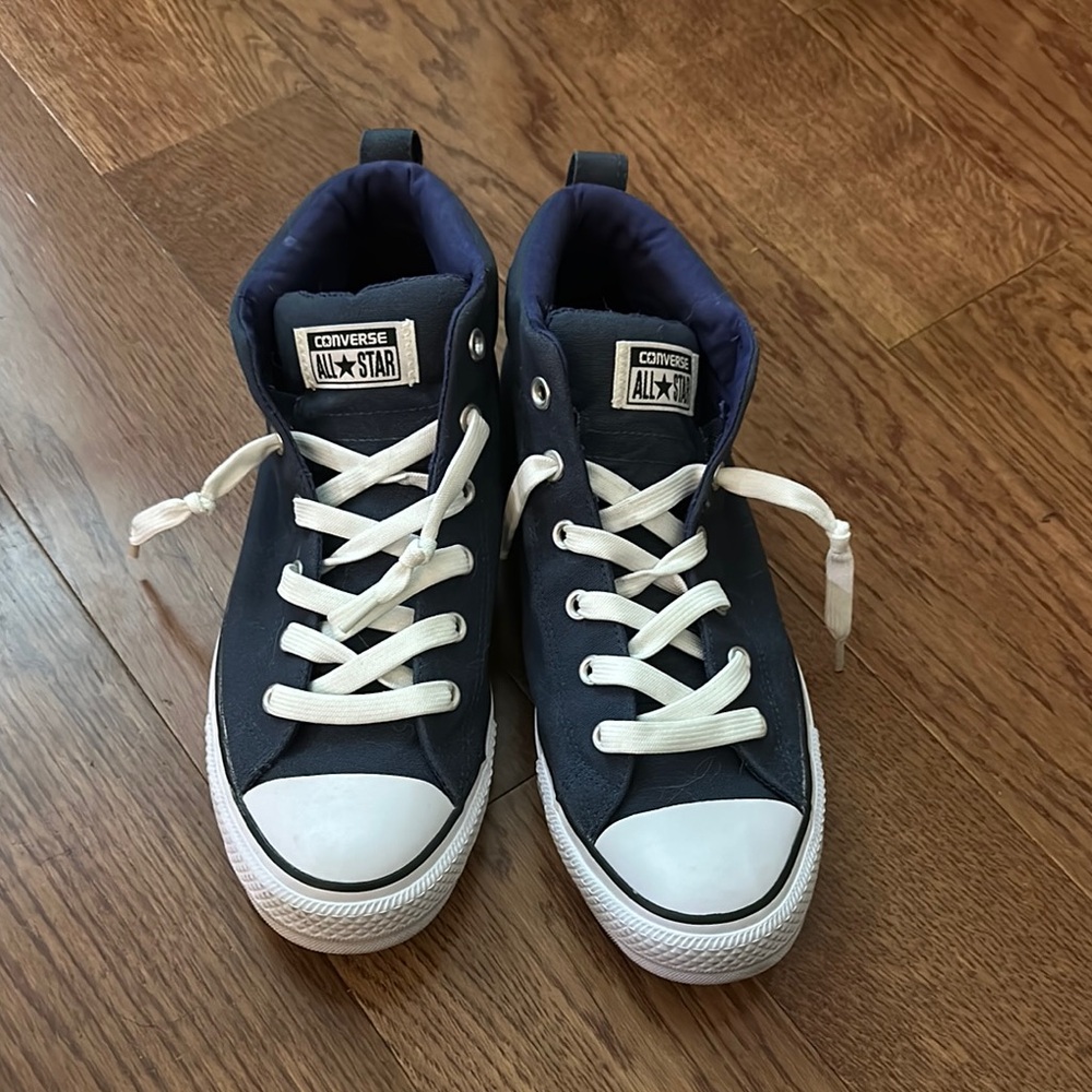 Converse Blue Sneakers High-Top Canvas
